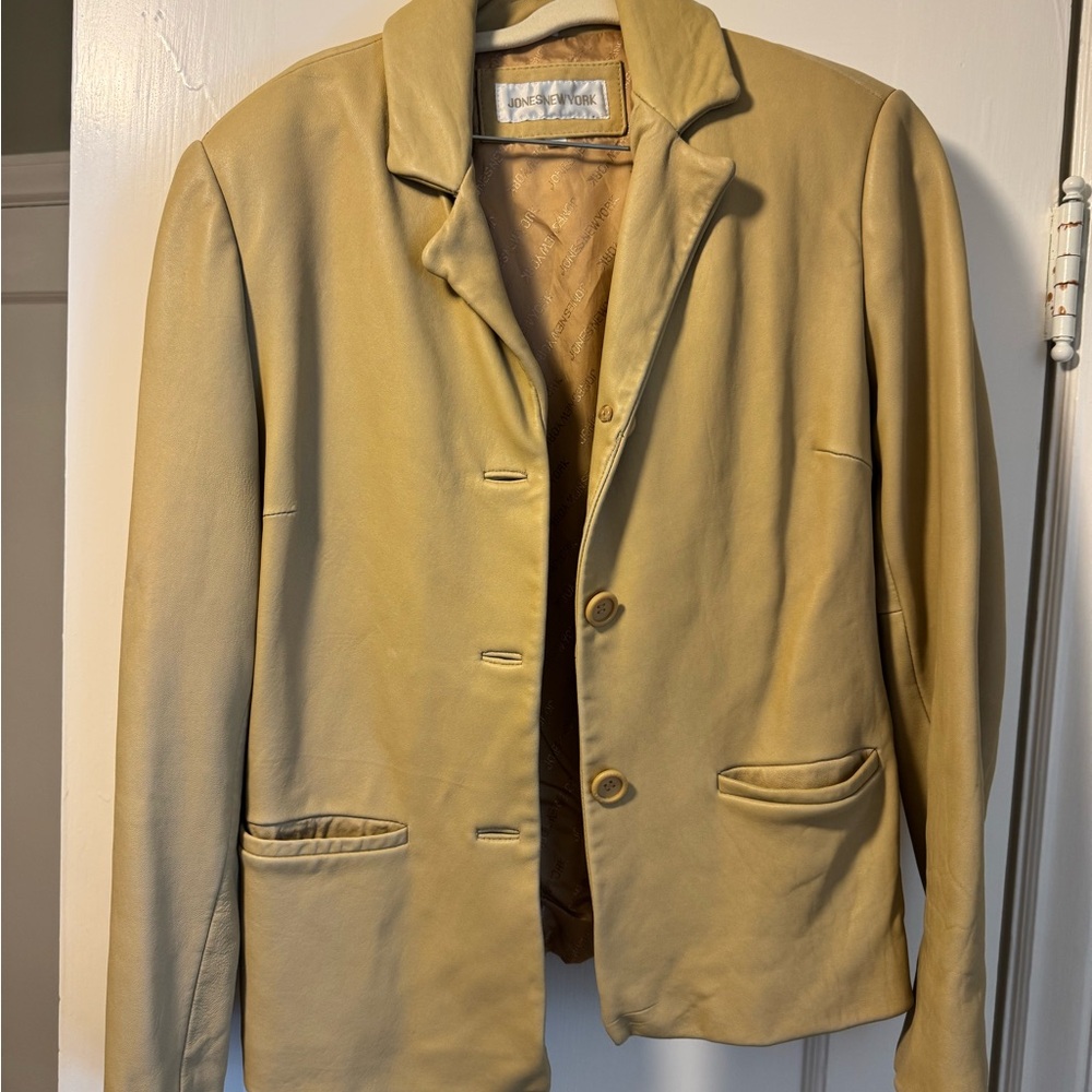 Jones New York Light Tan Blazer